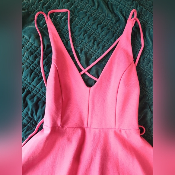 Hollister Hot Pink Mini Dress - Picture 4 of 5
